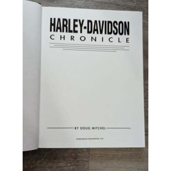 Harley-Davidson Chronicle Coffee Table Book by Doug Mitchel - Picture 4 of 7